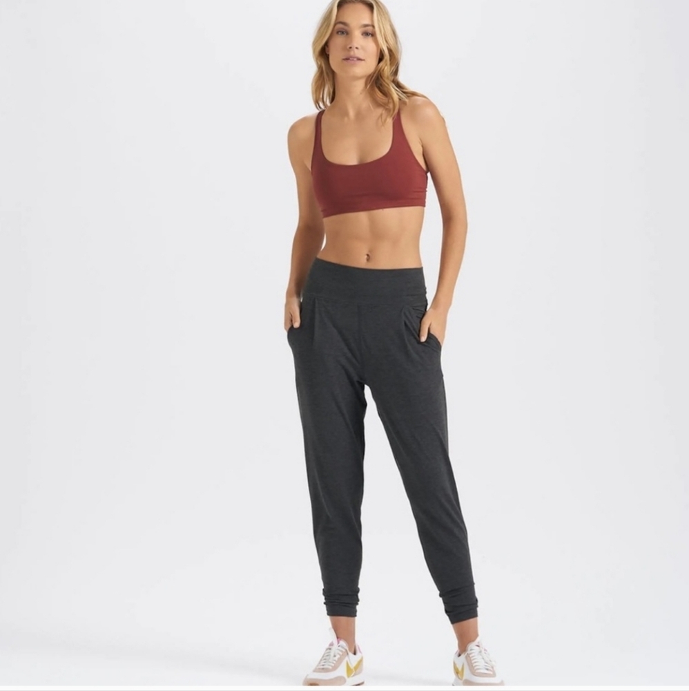 Vuori Lux Harlem Joggers Dark Gray Sz S